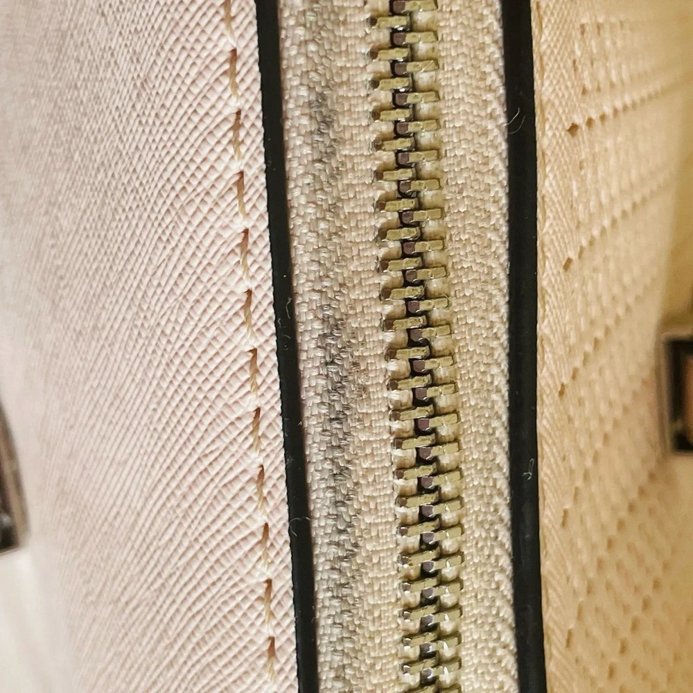 Guess Gia Satchel Tote Perforated Shoulder Bag - Picture 5 of 16